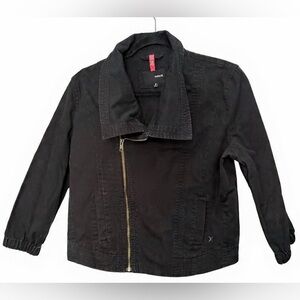 Hurley- Avery Canvas Moto Jacket- Women’s/ Junior’s Small